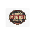 Munich Garage Co. Metal Sign – Vintage Garage Wall Decor