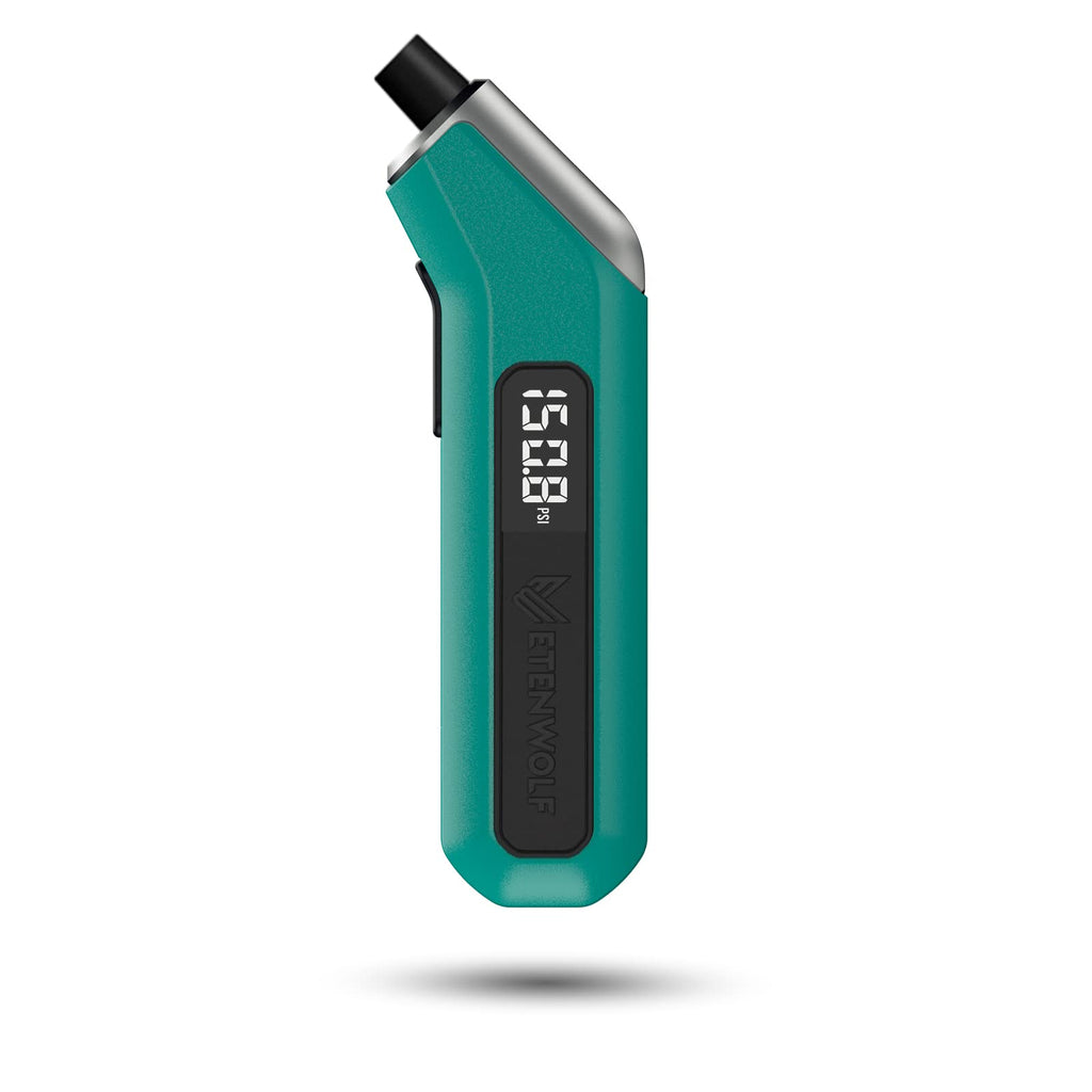ETENWOLF T300 digital tire pressure gauge in Dark Cyan