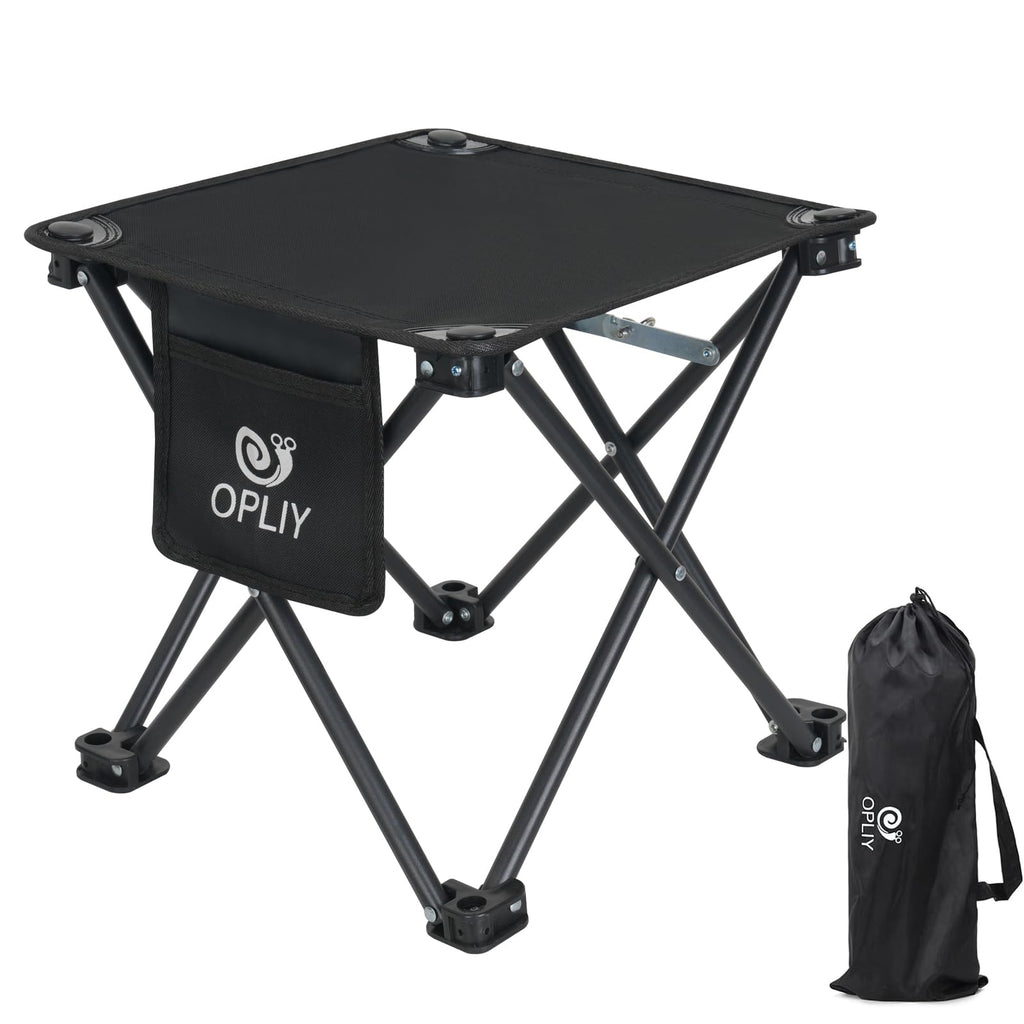 Portable Folding Track-Day Stool – Compact Motorsport Seating