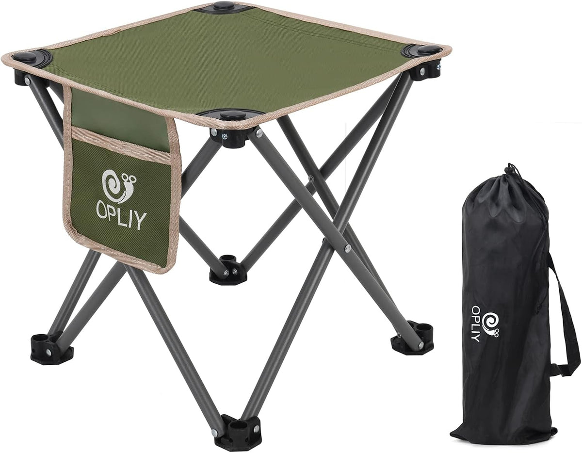 Portable Folding Track-Day Stool – Compact Motorsport Seating