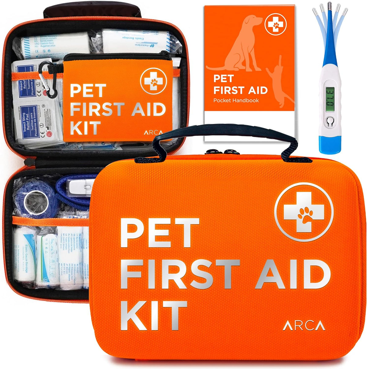 ARCA PET First Aid Kit for Dogs & Cats – Travel Emergency Kit