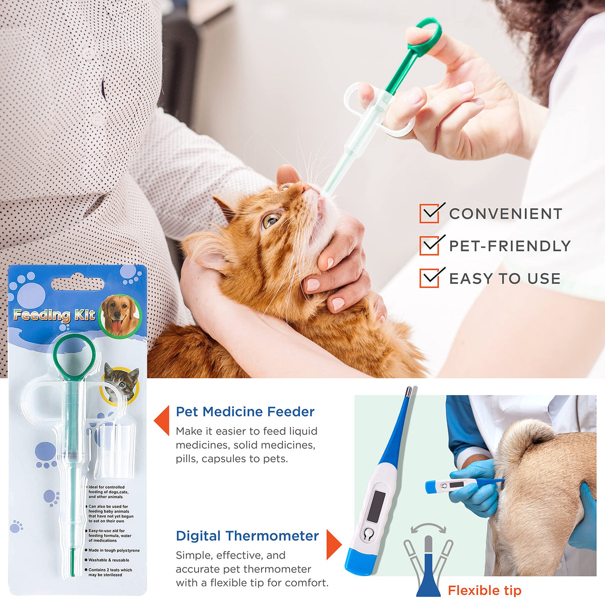 ARCA PET First Aid Kit for Dogs & Cats – Travel Emergency Kit