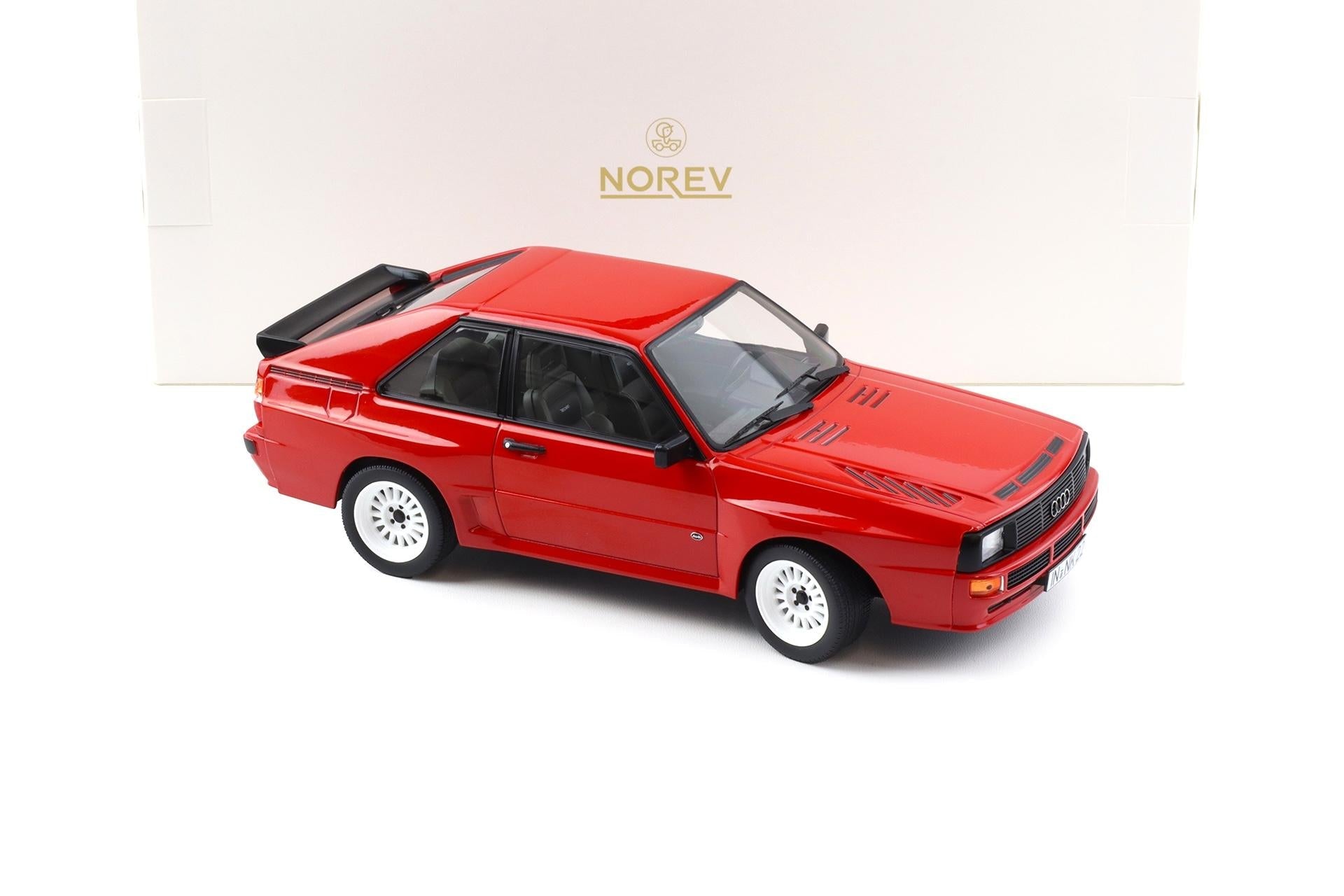 1985 Audi Sport Quattro Coupe Red Diecast Car