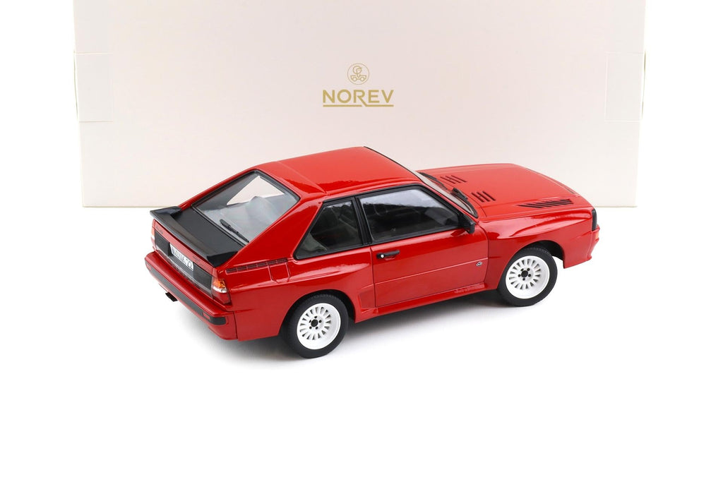 1985 Audi Sport Quattro Coupe Red Diecast Car