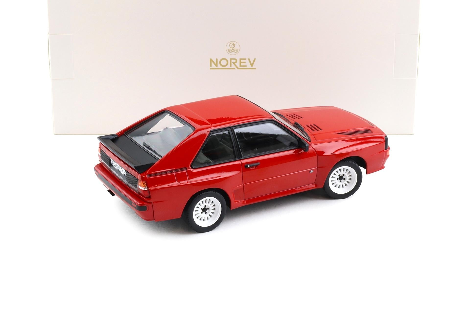1985 Audi Sport Quattro Coupe Red Diecast Car