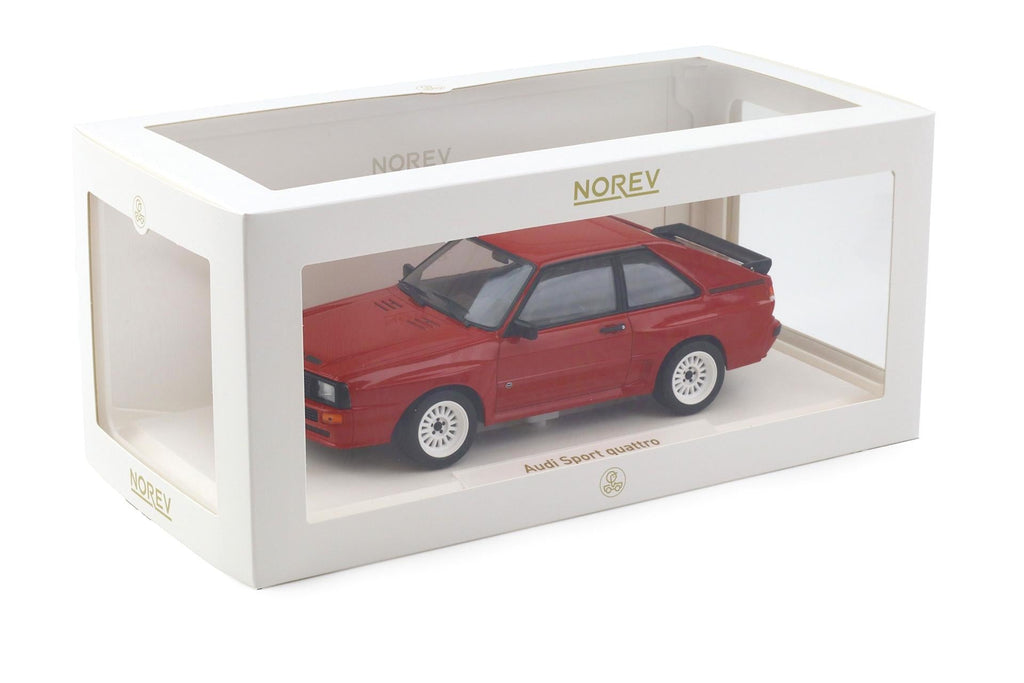 1985 Audi Sport Quattro Coupe Red Diecast Car
