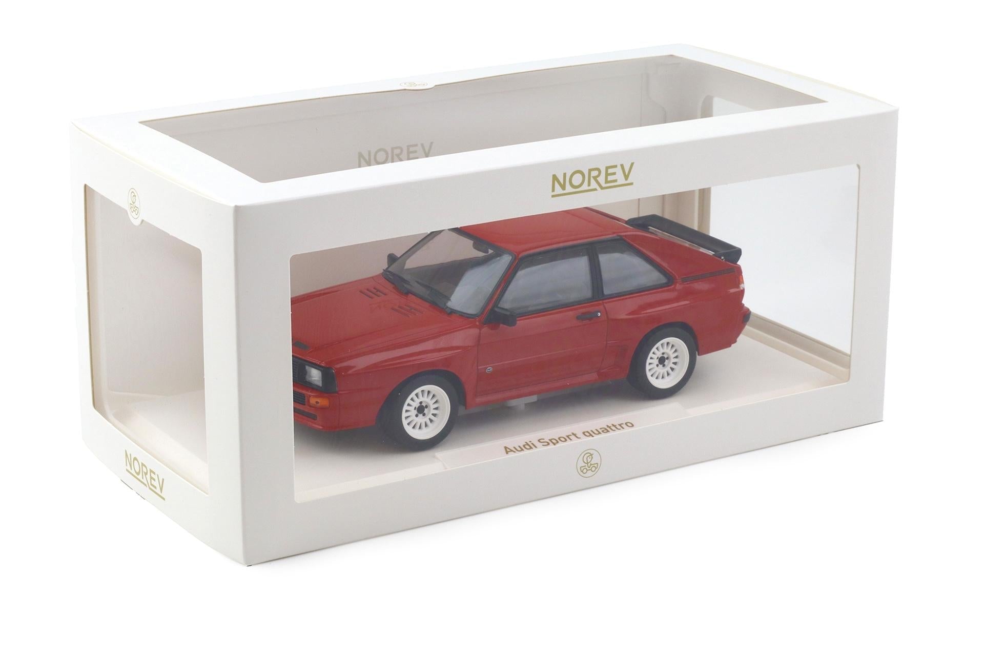 1985 Audi Sport Quattro Coupe Red Diecast Car