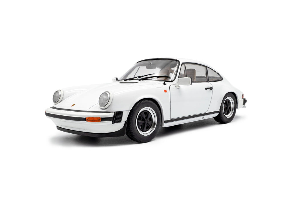 Solido 1974 Porsche 911 Carrera 3.0 SC White 1:18 Scale Diecast Model