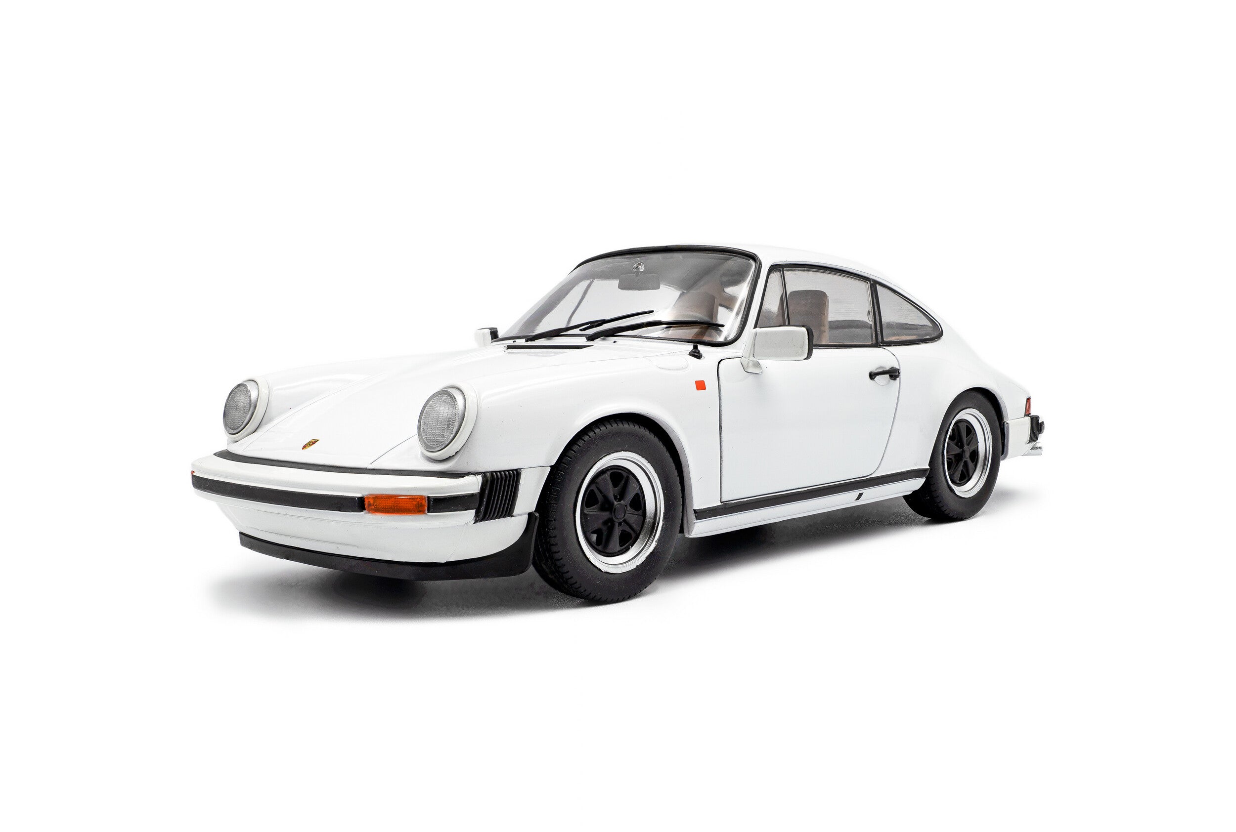 Solido 1974 Porsche 911 Carrera 3.0 SC White 1:18 Scale Diecast Model