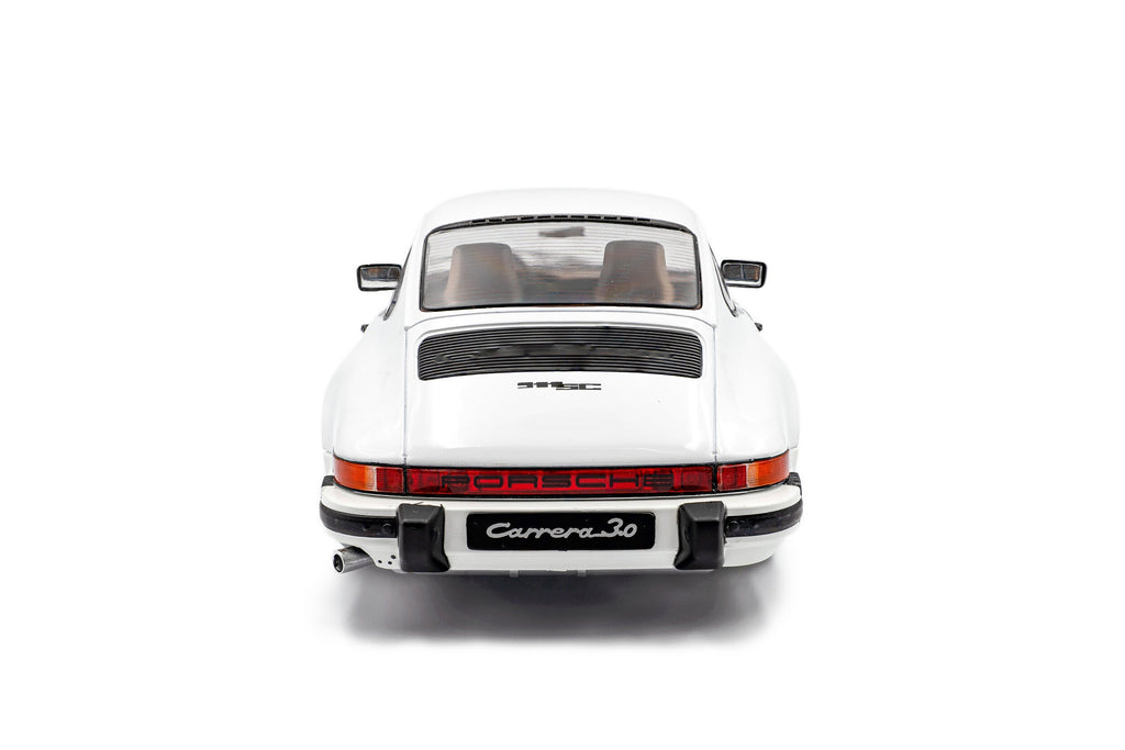 Solido 1974 Porsche 911 Carrera 3.0 SC White 1:18 Scale Diecast Model