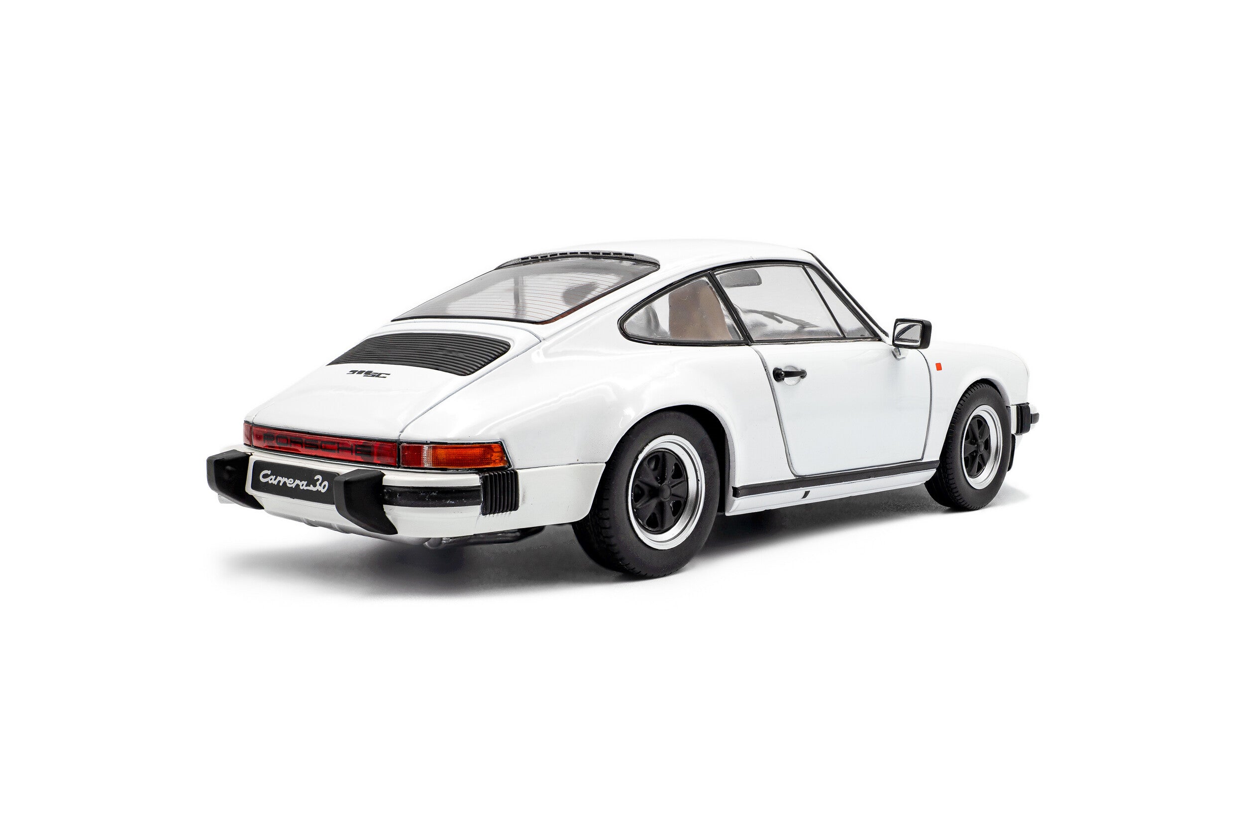 Solido 1974 Porsche 911 Carrera 3.0 SC White 1:18 Scale Diecast Model