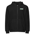 Black Lane Seven LS14003 full-zip hoodie, front product view with PNW Performance Autos chest logo
