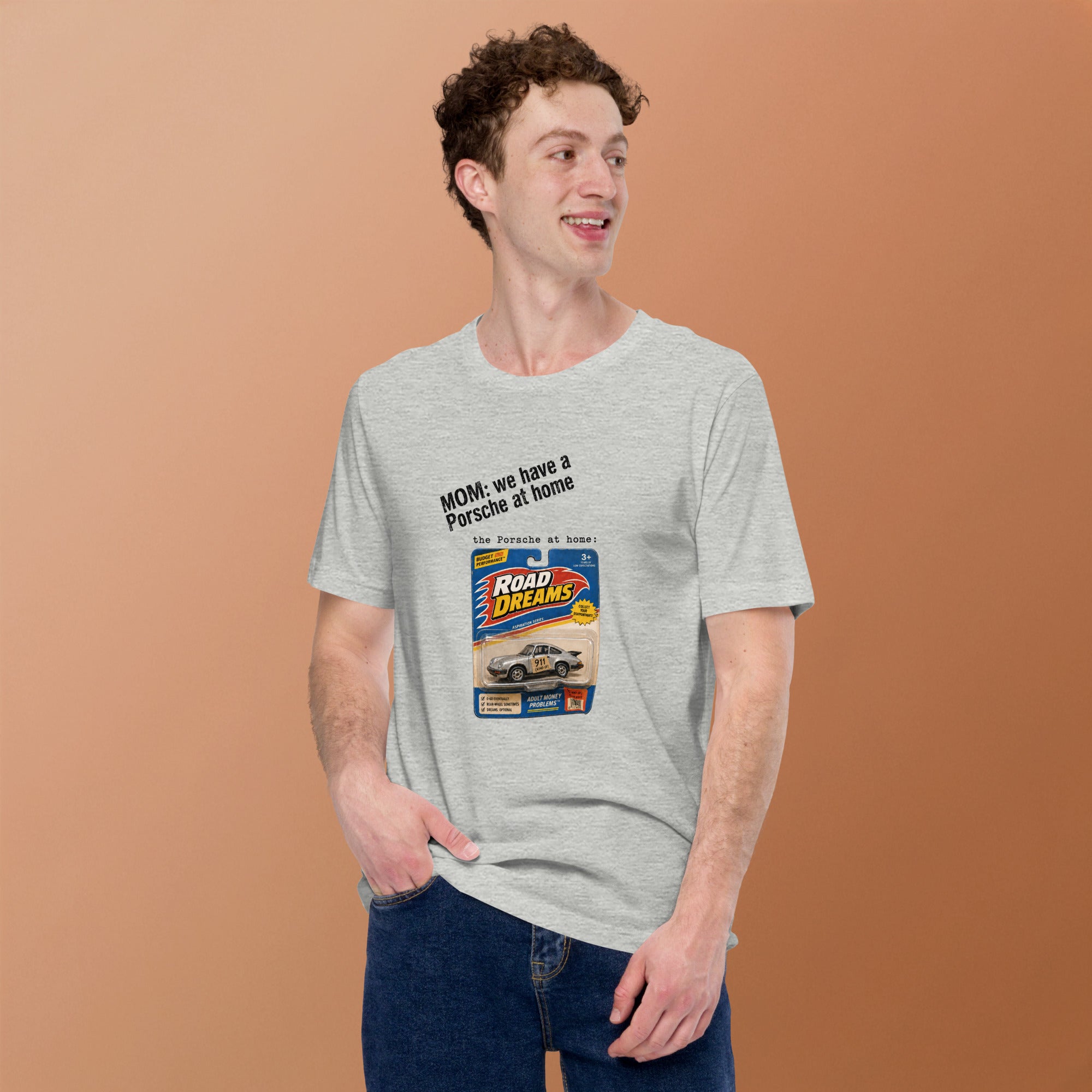 Porsche Car Lover Mens Funny Car T-Shirt Gift