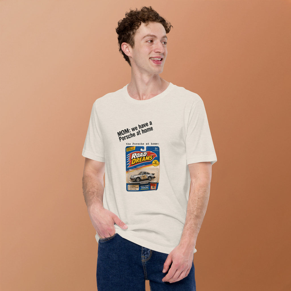 Porsche Car Lover Mens Funny Car T-Shirt Gift