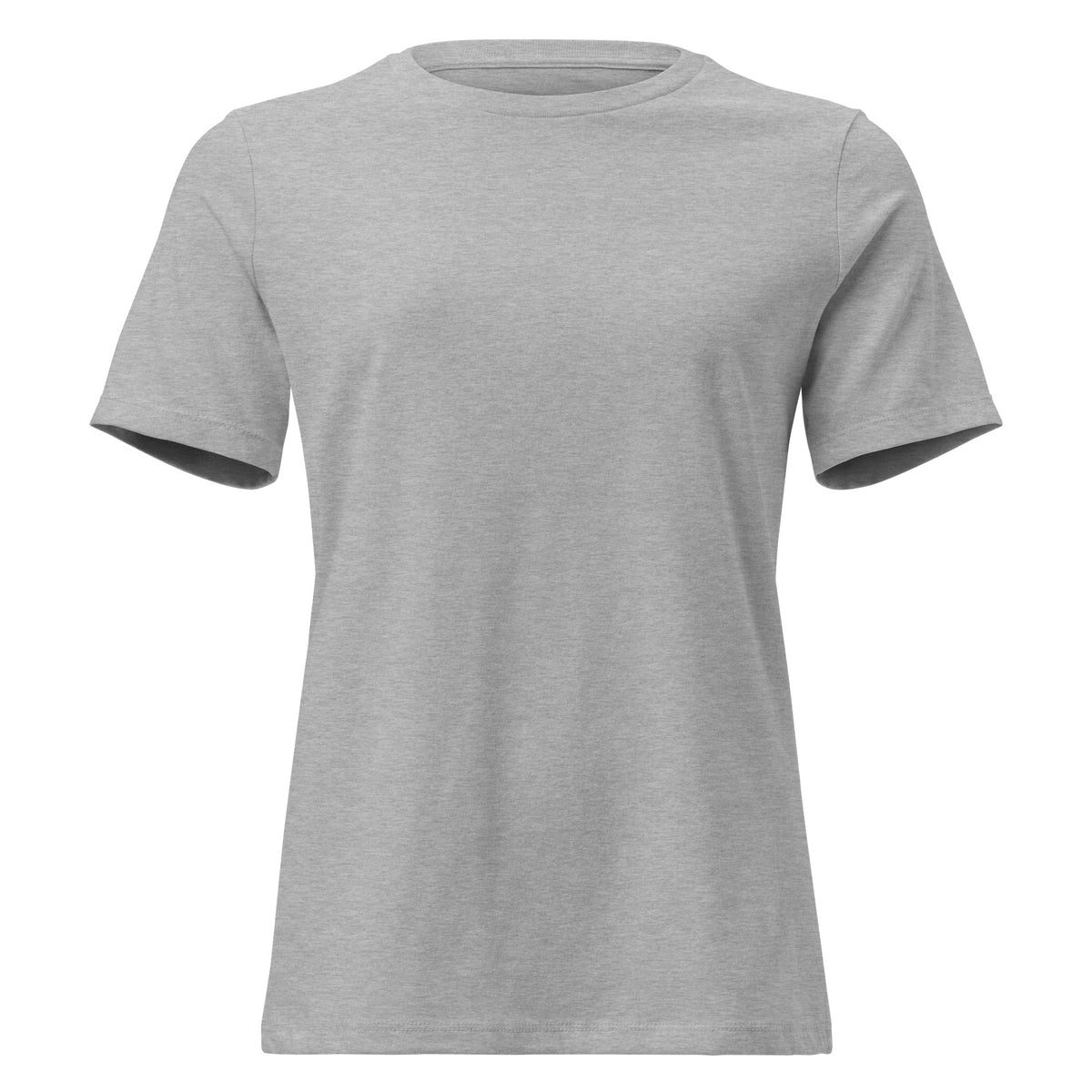 Athletic Heather women's relaxed-fit Classic 911 T-shirt, blank front view